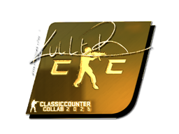 Sticker | kuller (Gold) | CC Collab 2025