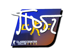 Sticker | TuJluGPaM (Foil) | CC Collab 2025